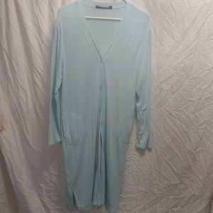 Any Item $10- Send an Offer (Purses Excluded)- Pretty Aqua long length cardigan